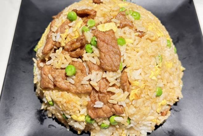 西冷牛肉炒饭  beef fried rice